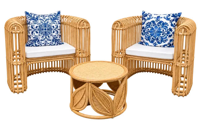 Bali Barrel Lounge Set