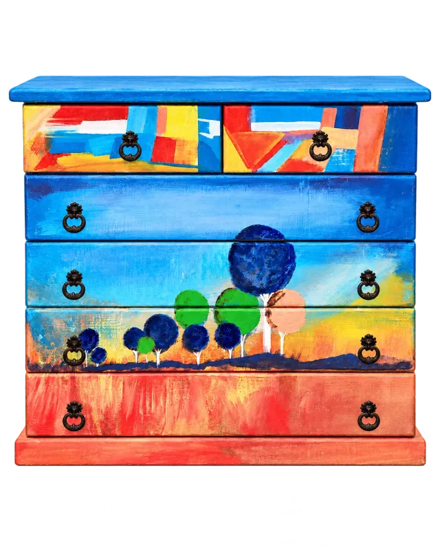 Colour Grove Chest of Drawers