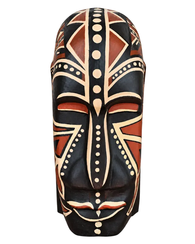 Earth Rhythm Painted Mask