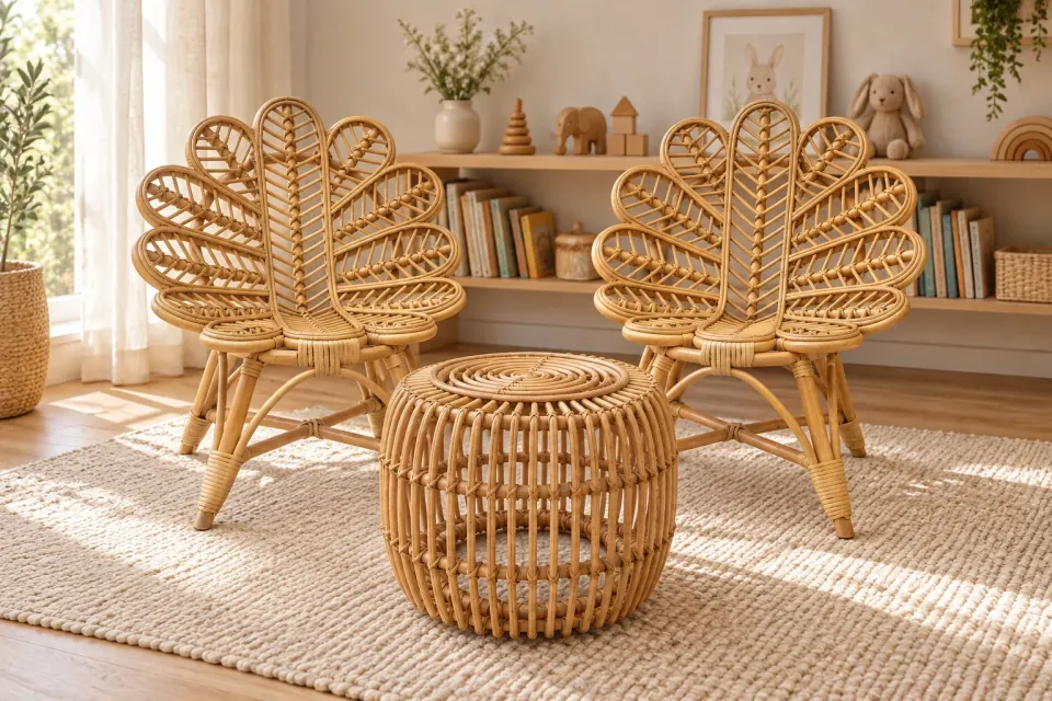 Fan Children's Set in a playroom