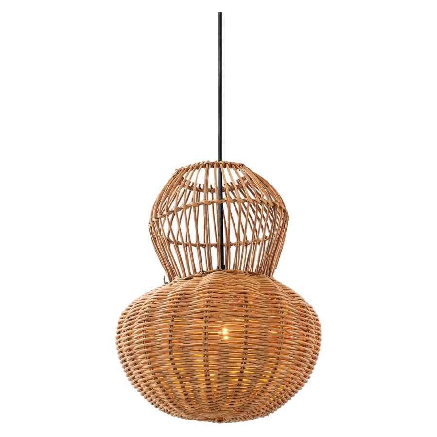 Rattan Gourd Pendant